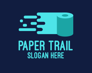 Toilet Paper Delivery logo design