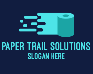 Toilet Paper Delivery logo design