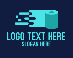 Paper - Toilet Paper Delivery logo design