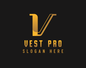 Generic Professional Letter V logo design