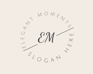 Elegant Dainty Boutique logo design