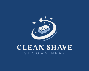 Sponge Cleaning Sanitation logo design