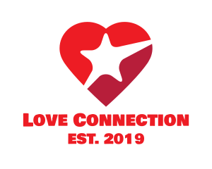 Red Heart Star logo