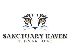 Feline Wildcat Sanctuary logo design