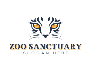 Feline Wildcat Sanctuary logo design