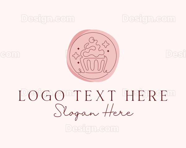 Sweet Cupcake Cafe Logo