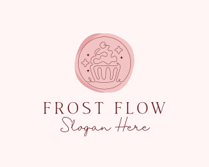 Sweet Cupcake Patisserie logo design