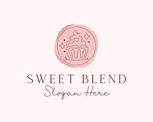 Sweet Cupcake Patisserie logo design