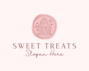 Sweet Cupcake Patisserie logo design