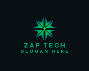 Arrow Tech Star logo design