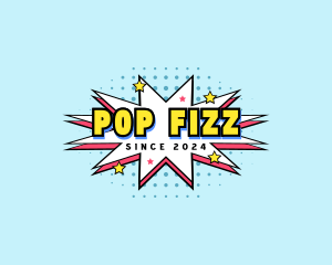 Pop Art Comic logo design