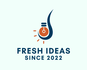 Creative Bulb Idea  logo design