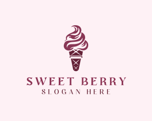 Sweet Ice Cream Dessert logo design