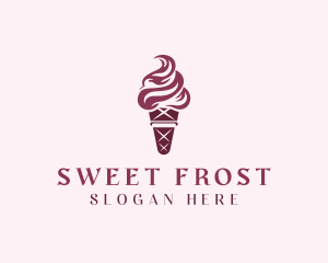 Sweet Ice Cream Dessert logo design