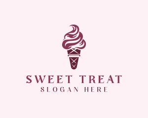 Sweet Ice Cream Dessert logo