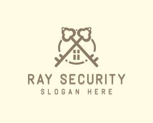 Property Security Realtor logo design