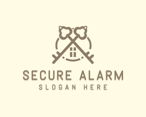 Property Security Realtor logo design