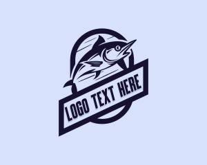 Fish Marlin Fishing logo