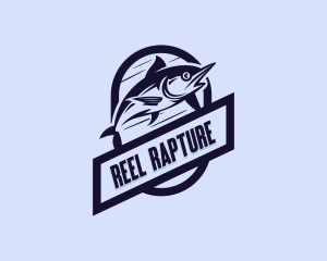 Fish Marlin Fishing logo