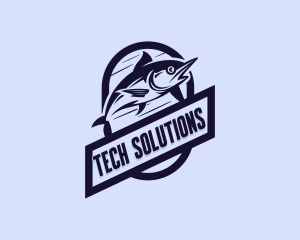 Fish Marlin Fishing logo
