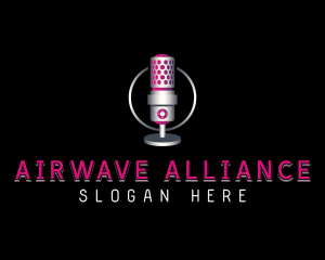 Microphone Radio Media logo