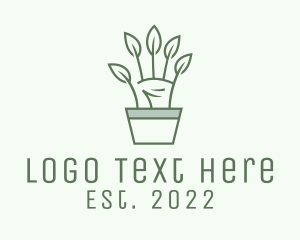 Hand Plant Garden  logo