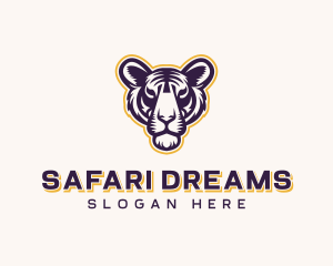 Wild Tiger Safari logo design