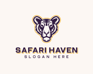 Wild Tiger Safari logo design