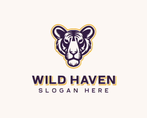 Wild Tiger Safari logo design