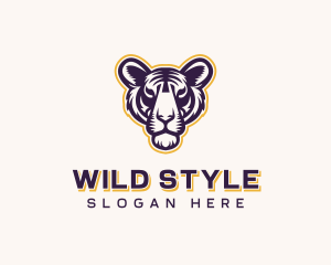 Wild Tiger Safari logo design