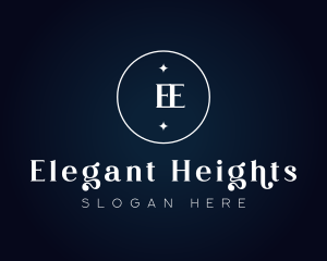 Elegant Luxury Sparkle logo design