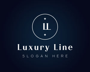 Elegant Luxury Sparkle logo design