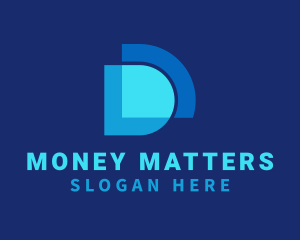 Tech Finance Letter D logo