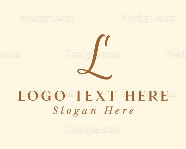 Classy Elegant Lettermark Logo