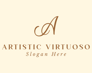 Classy Elegant Lettermark logo design