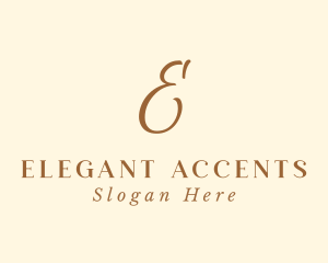 Classy Elegant Lettermark logo design