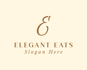 Classy Elegant Lettermark logo design