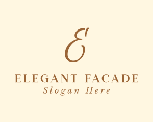 Classy Elegant Lettermark logo design