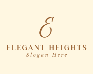 Classy Elegant Lettermark logo design