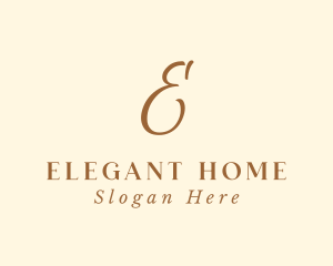 Classy Elegant Lettermark logo design