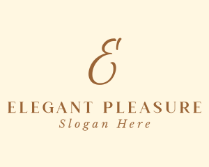 Classy Elegant Lettermark logo design