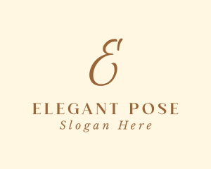 Classy Elegant Lettermark logo design