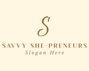 Classy Elegant Lettermark logo design