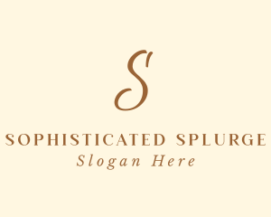 Classy Elegant Lettermark logo design