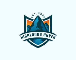 Travel Mountain Shield logo