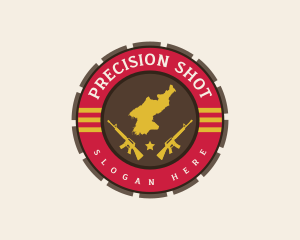 North Korea Military Weapon logo