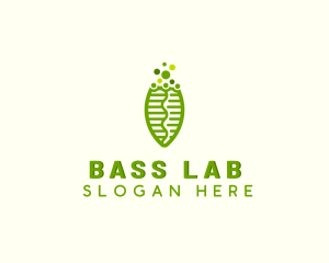 Biotech Science Leaf  logo design