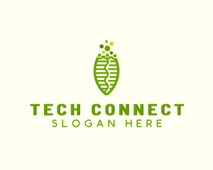 Biotech Science Leaf  logo