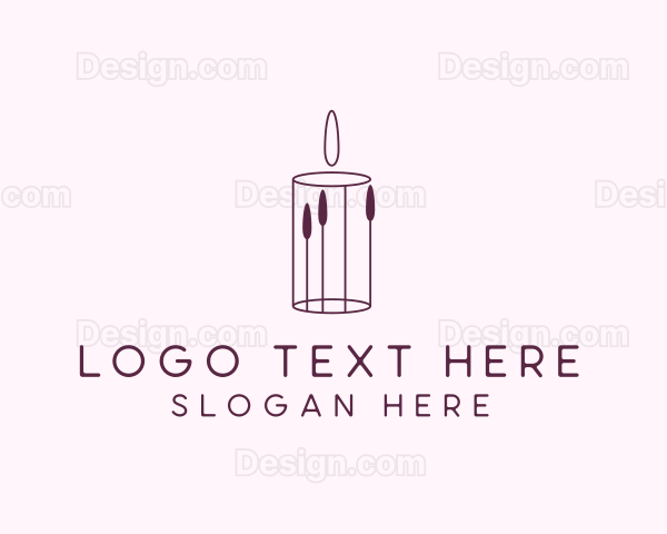 Handmade Scented Candle Logo