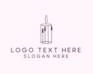 Handmade Scented Candle logo